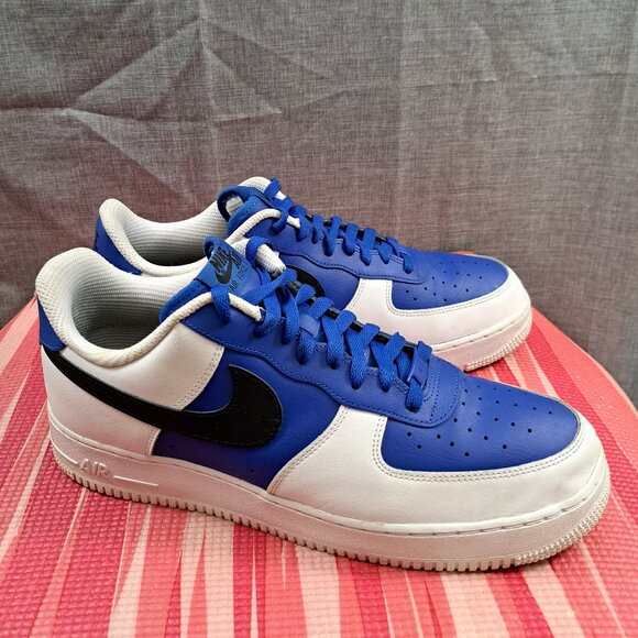 %Nike By You ID Air Force 1 One CT7875-994 Men\'s Size 11.5 Blue White - A2 main image 14